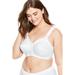 Plus Size Women's Exquisite Form® Fully® Original Support Wireless Bra #5100532 by Exquisite Form in White (Size 48 C)