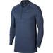 Nike Mens Seamless Knit Zip Long Sleeve Cover Top