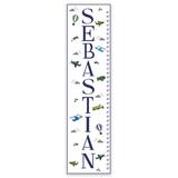 East Urban Home Transportation Personalized Growth Chart Canvas in Blue | 39 H x 10 W x 0.1 D in | Wayfair 27ACD32C171847AE9474410470F6703E