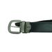 Fossil Women's Leather Keyhole Reversible Belt Black Brown Size Small