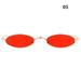 Atralife Sunglasses Small Oval Frame Sunglasses Vintage Modern Small Frame Trend Sunglasses For Men And Women