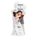 The Holiday Aisle® I Do Wedding Couple Hanging Figurine Ornament Plastic in White | 5.25 H x 2.25 W x 0.5 D in | Wayfair