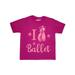 Inktastic I Love Ballet Child Short Sleeve T-Shirt Female