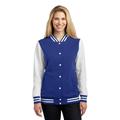 Fleece Letterman Jacket