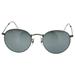Ray Ban RB 3447 019/30 Round Metal - Silver/Silver Flash by Ray Ban for Unisex - 50-21-145 mm Sunglasses