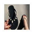 Wazshop Womens Flip Flop Beach Sandals Cushion Thong Style T Strap Casual Shoes