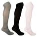 BambooMN Women's Rayon From Bamboo Fiber Casual Dress Trouser Knee High Socks - Assortment A - 3prs, Size 4-9