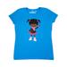 Inktastic African American Girl, Ice Skating Girl, Cute Girl Adult Women's T-Shirt Female