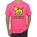 I Can't Believe It's Not Butter Funny Cute Dog Fashion Graphic T-Shirt, Neon Pink, Medium