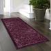 Indigo 20 x 0.44 in Area Rug - Charlton Home® Dreyfuss Oriental Intense Purple Area Rug Polyester | 20 W x 0.44 D in | Wayfair