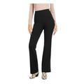 INC Womens Black Straight leg Pants Size 6