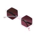 Binwwede Kids Sunglasses Silicone Hexagonal Sunglasses UV400 Protection Tinted Eyeglasses Beach Sunglasses Children Toddler Boys Girls MHXX