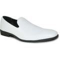 VANGELO Men Dress Shoe VALLO-3 Loafer Formal Tuxedo for Prom & Wedding White Matte 10.5M
