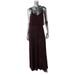 Adrianna Papell Womens Mesh Prom Evening Dress