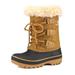 Dream Pairs Boys & Girls Toddler/ Kids Faux Fur-Lined Ankle Winter Snow Boots Forester Tan Size 6