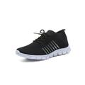 Daeful Women's Comfy Lace Up Sneakers Gym Lightweight Running Breathable Casual Shoes