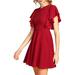 Haute Edition Women's Flared Skater Cocktail Party Dress