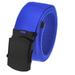 All Sizes Men's Golf Belt in 1.5 Black Slider Belt Buckle with Adjustable Canvas Web Belt XX-Large Royal Blue