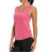 Women's Outdoor Fitness Training Quick-Drying Solid Color Yoga Vest