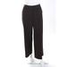 Pre-ownedEscada Womens Wool High Rise Wide Leg Dress Pants Brown Size 36