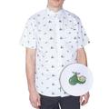 hawaiian shirts for mens donut short sleeve button down modern fit woven shirt (donut,xx-large)