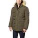 Pajar Mens Wilson Duck Down Faux Fur Parka Coat