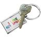 NEONBLOND Keychain I Love Air sports,Colorful