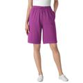 Woman Within Women's Plus Size Sport Knit Short