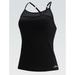 (Price/each)Dolfin 2800SLD AQUASHAPE Women's Solid Triple Crossback Tankini Top-Black-XS