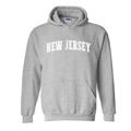 Unisex New Jersey Hoodie Sweatshirt