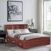 Red Barrel Studio® oelaine Captain Storage Bed Wood in Brown | Queen | Wayfair 025DAF4C39B34F479634169153BBE654