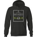 San Francisco City Couture Fleece Sweatshirt for Men 2XL Dark Gray