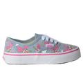 Vans Authentic Girls/Child Shoe Size Kids 12 Athletics VN0A3UIVV3A Rainbow Dragon Blue Fog True White