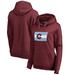 Colorado Rapids Fanatics Branded Women's Plus Size Hometown Collection Pullover Hoodie - Burgundy