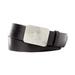 New Polo Ralph Lauren Men's Big Pony Logo Plaque Leather Belt, Black, Sz 40 (8415-7)