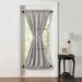 Gracie Oaks Braynt 100% Cotton Solid Color Semi-Sheer Rod Pocket French Door Curtain 100% Cotton | 72 H x 40 W in | Wayfair