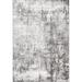 White Rectangle 3' x 5' Area Rug - 17 Stories Whitney Faded Abstract Performance Light Gray Rug | Wayfair F28F105C132F4E25A5AA9348C44CF82E