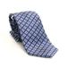 Men's Navy Diamond Dot Geometric Neat Neck Tie Silk Not Applicable