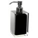 Latitude Run® Currahee Soap Dispenser Resin, Glass in Black | 6.38 H x 2.76 W x 2.76 D in | Wayfair 5D80155B9ED64B1DA27AF685D654CE78