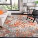 Orange 120 x 0.3 in Indoor Area Rug - Wrought Studio™ Poche Abstract Area Rug | 120 W x 0.3 D in | Wayfair 8FAA6E7AC1554A8491BD8BBB4AF51CE3