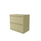 Inbox Zero Hirsh 2-Drawer Lateral Filing Cabinet Metal/Steel in Brown | 27.75 H x 30 W x 17.63 D in | Wayfair 7AFDD3E7A6AB40C4A98552003F1CEACF