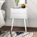 George Oliver Debriana 2 - Drawer Nightstand Wood in Gray | 24 H x 18 W x 18 D in | Wayfair A0FB080304064994BCFBF89BA66EDDBE