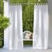 One Allium Way® Gilcrease Solid Sheer Single Curtain Panel Polyester in White | 84 H in | Wayfair 1CF454BDDDD4477BBCA07C44B618DAFE