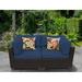 Lark Manor™ Anishia 63" Wide Outdoor Loveseat w/ Cushions in Blue | 25 H x 63 W x 31.5 D in | Wayfair A1DDCAAF50674C75AEE8EAAAA21BA395