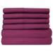 Wrought Studio™ Nipote Soft Microfiber Sheet Set Polyester in Red | Twin XL | Wayfair ECF0751283C242E4B1C03D861EC75F3E