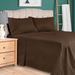 Eider & Ivory™ Mitchell Egyptian-Quality Cotton 300 Thread Count Solid Deep Pocket Luxury Bed Sheet Set in Brown | Split King | Wayfair