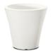 Crescent Garden Resin Pot Planter Plastic in White/Blue | 26 H x 26 W in | Wayfair A118000A