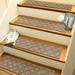 Brown 0.25 x 30 W in Stair Treads - Matterly WaterHog Cordova 8.5 in. x 30 in. Indoor Outdoor Stair Treads Polyester | 0.25 H x 30 W in | Wayfair