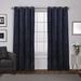 House of Hampton® Cambra Velvet Solid Semi-Sheer Grommet Curtain Panels Velvet in Green/Blue/Navy | 63 H in | Wayfair