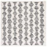 Black/White 79 x 0.47 in Area Rug - Mistana™ Castonguay Geometric Ivory/Black Area Rug Polypropylene | 79 W x 0.47 D in | Wayfair